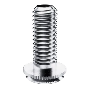Self-Clinching Stud, Concealed Head, 300 Series Stainless Steel, Passivated, M4x0.7 x 25, Sheet Thick.: 1.6, 100 Pack
