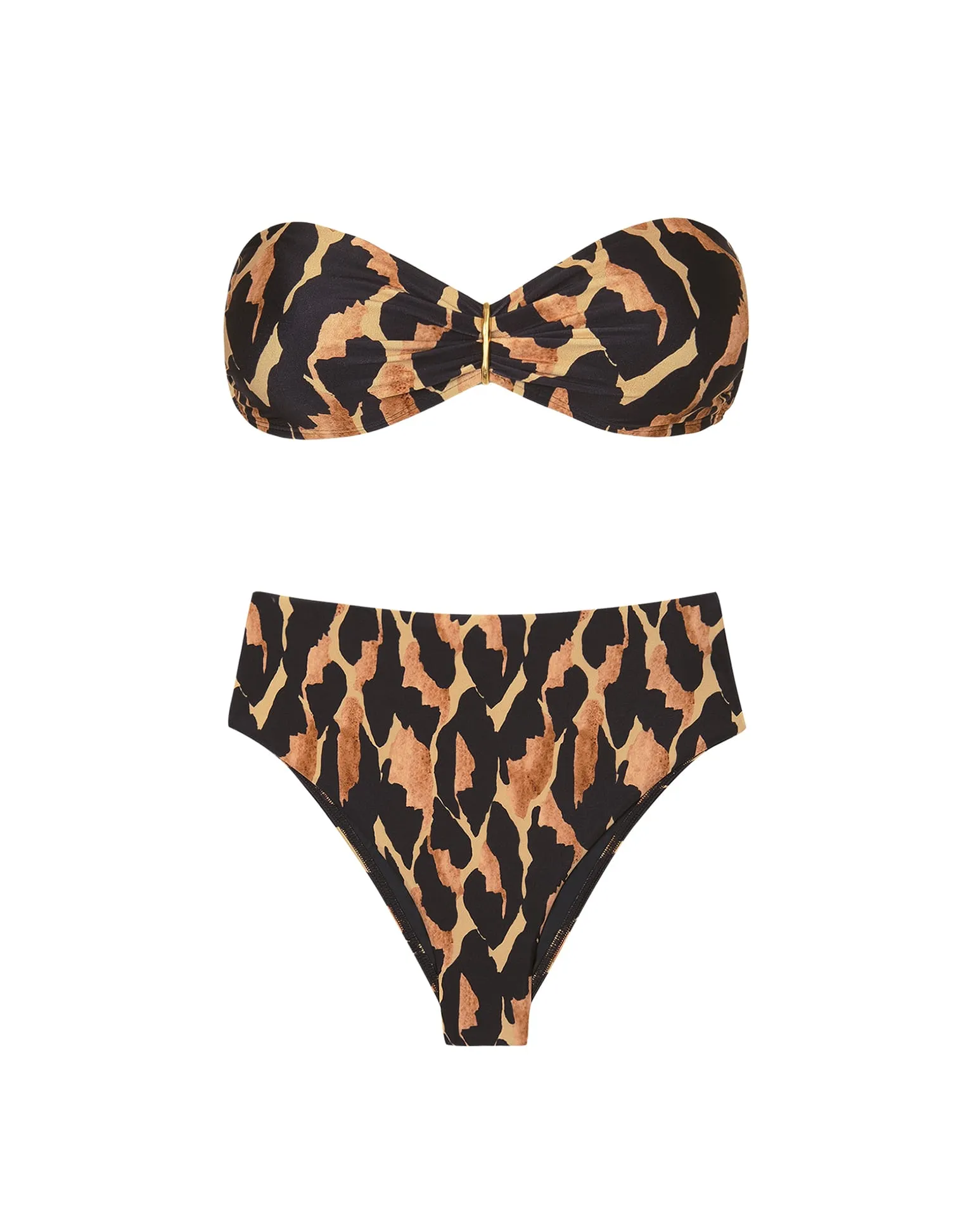 Serena Bandeau Top - Camu