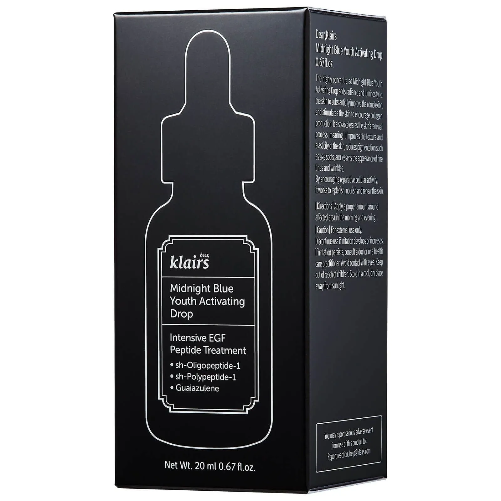 Serum Phục Hồi Da Klairs Midnight Blue Youth Activating Drop 20ml