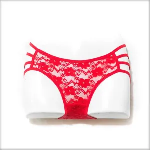 Sexy Net Panty Red