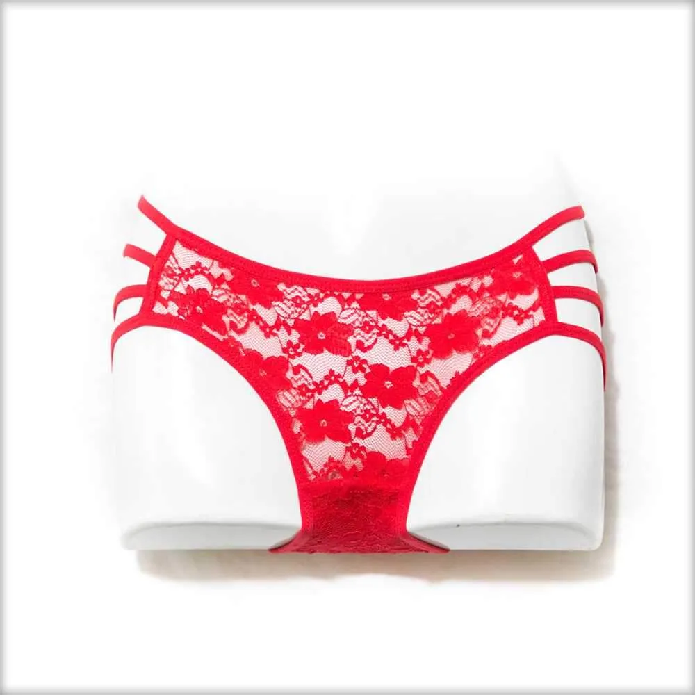 Sexy Net Panty Red