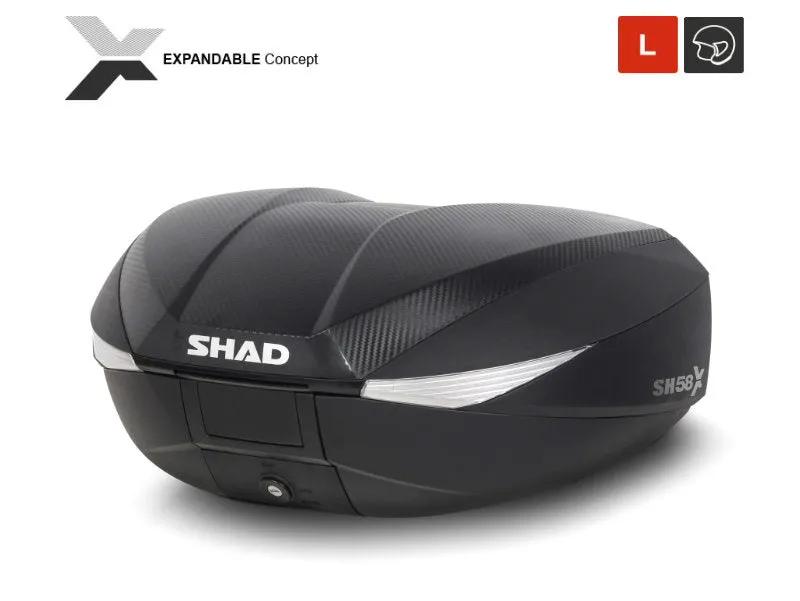 SHAD SH58x Expandable Top Box