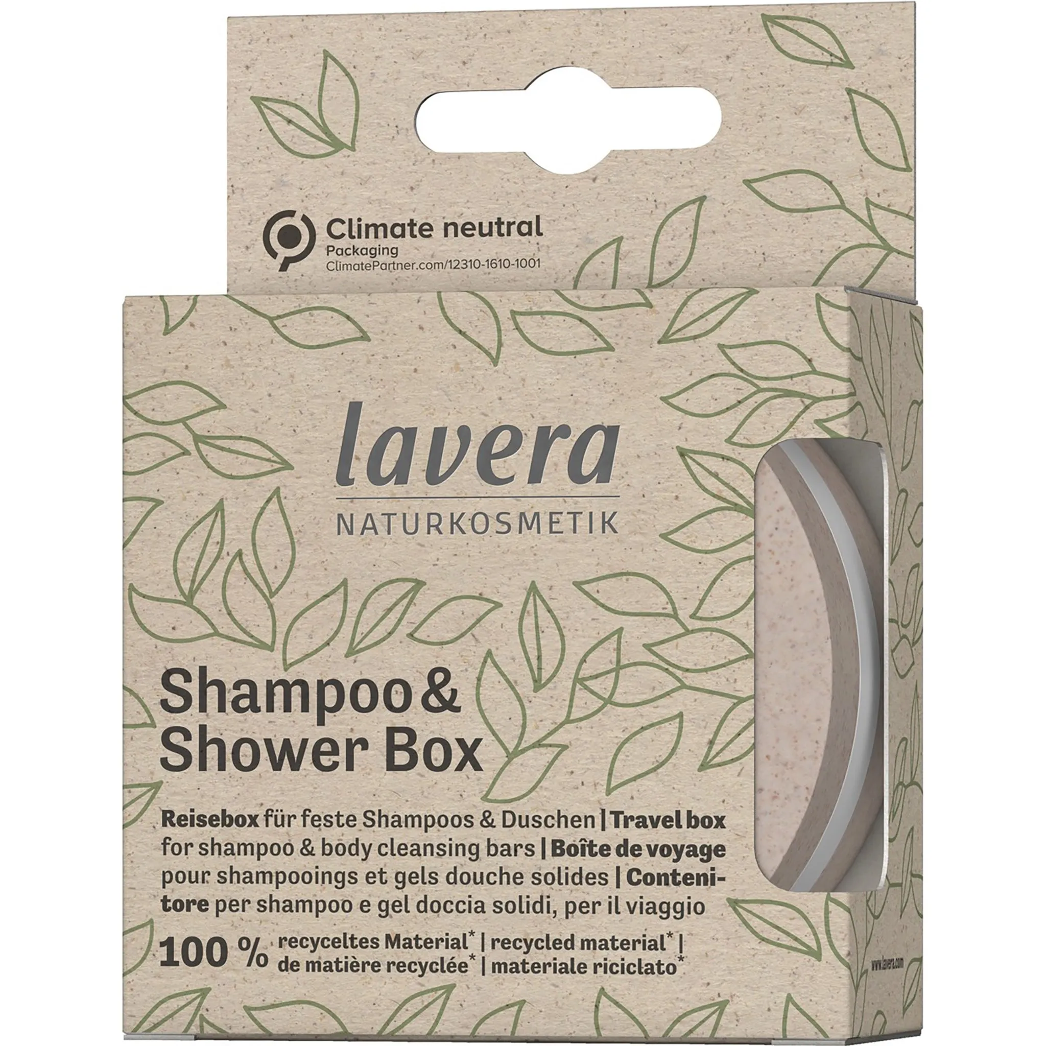 Shampoo & Shower Bar Box