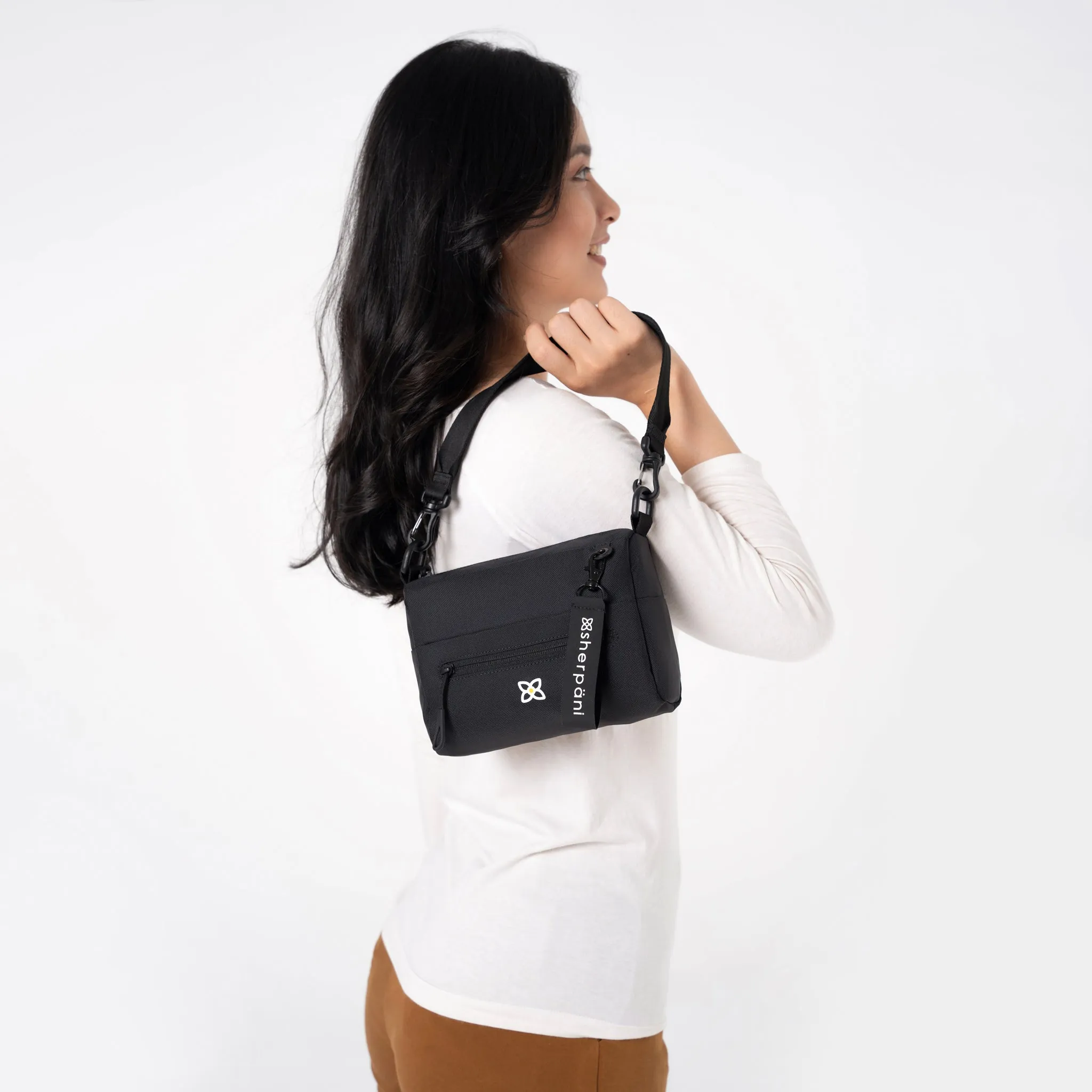 Sherpani Skye Crossbody Handbag raven