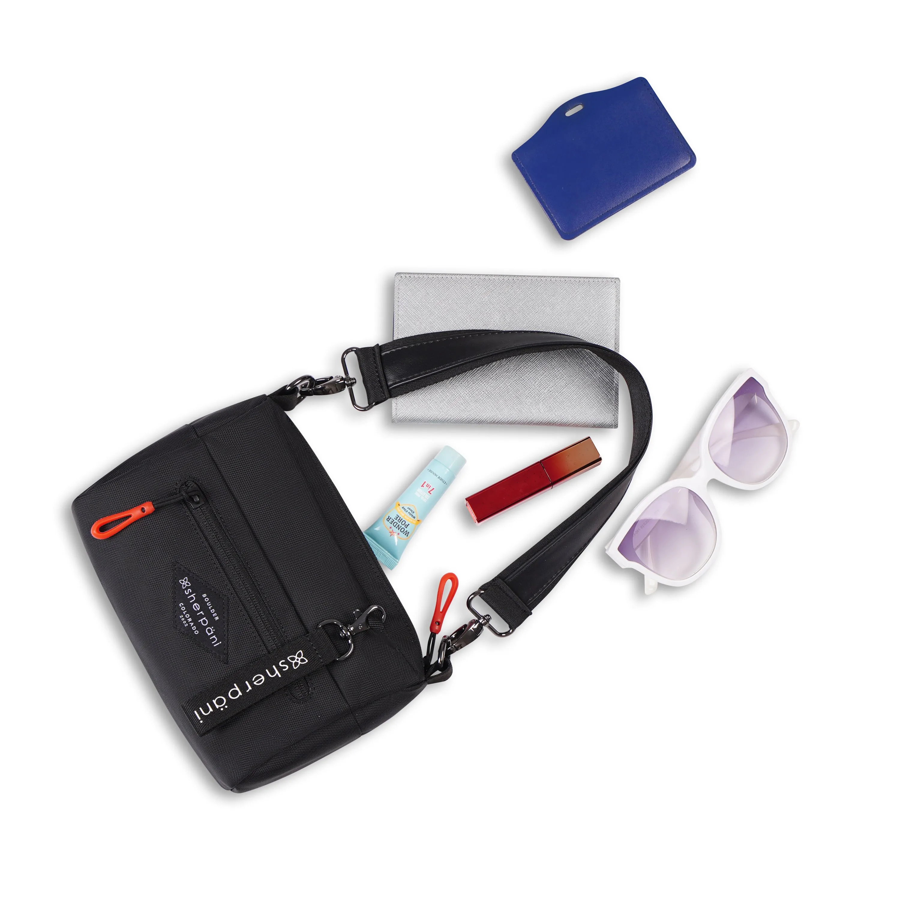 Sherpani Skye Crossbody Handbag raven