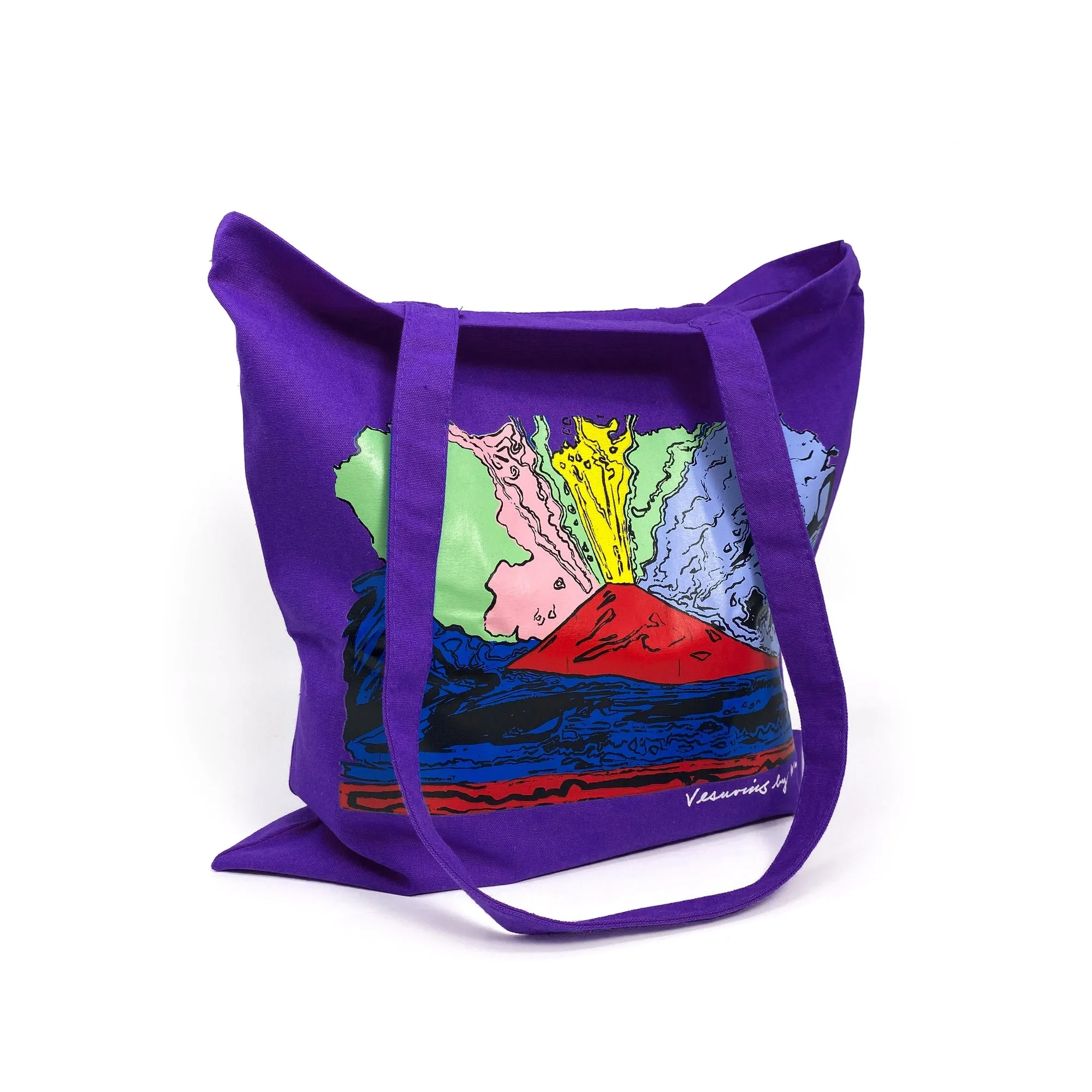 Shopping Bag Vesuvius by Andy Warhol