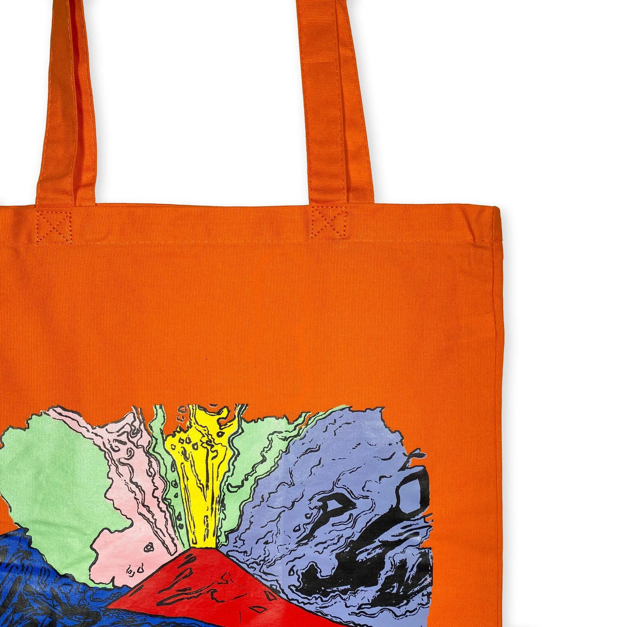 Shopping Bag Vesuvius by Andy Warhol