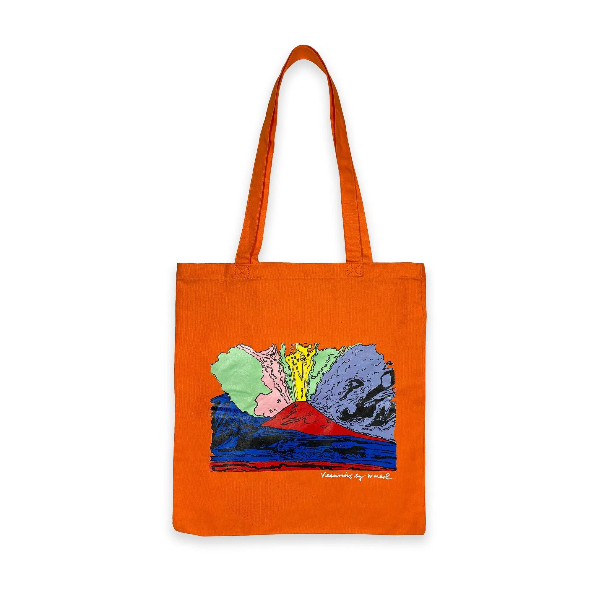 Shopping Bag Vesuvius by Andy Warhol