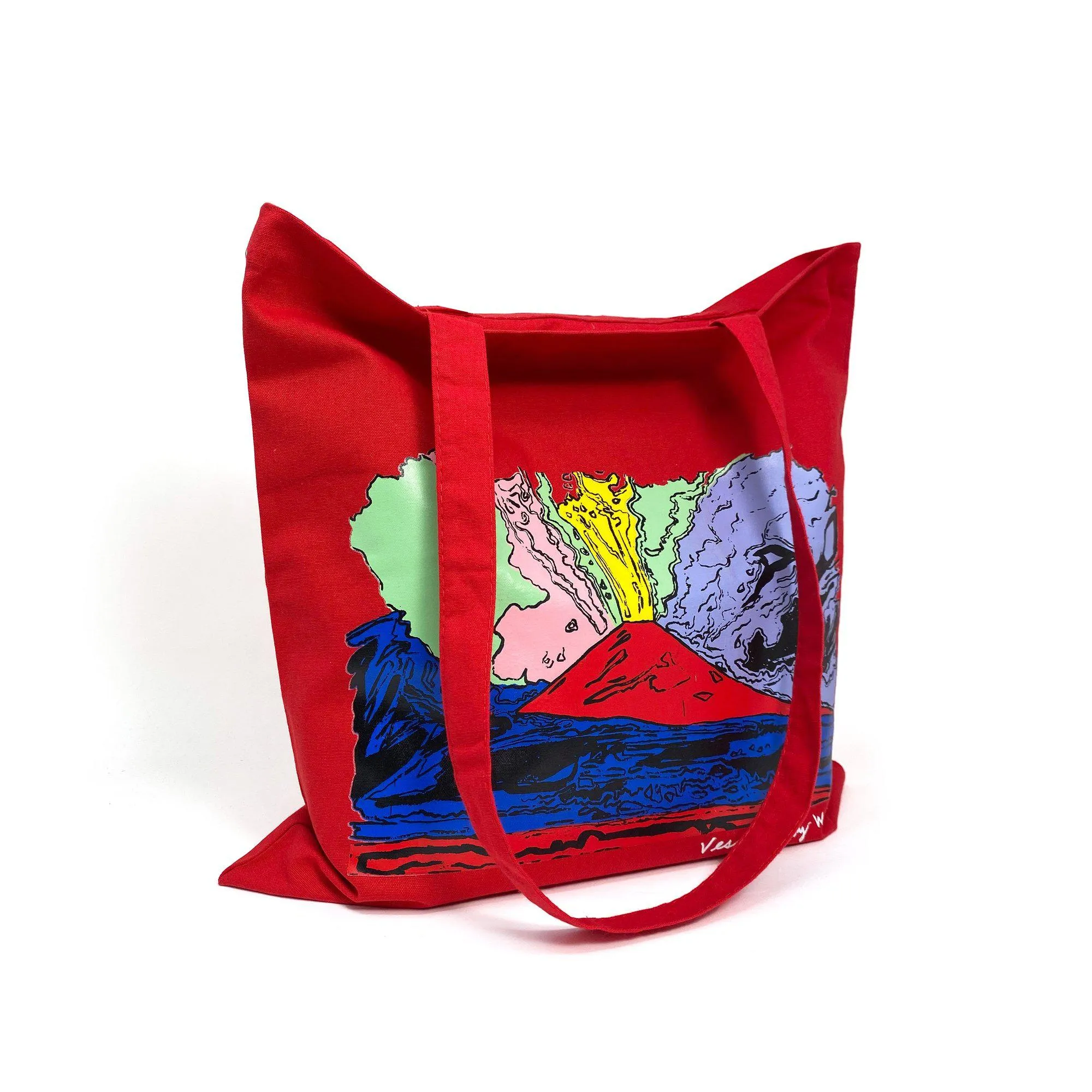 Shopping Bag Vesuvius by Andy Warhol