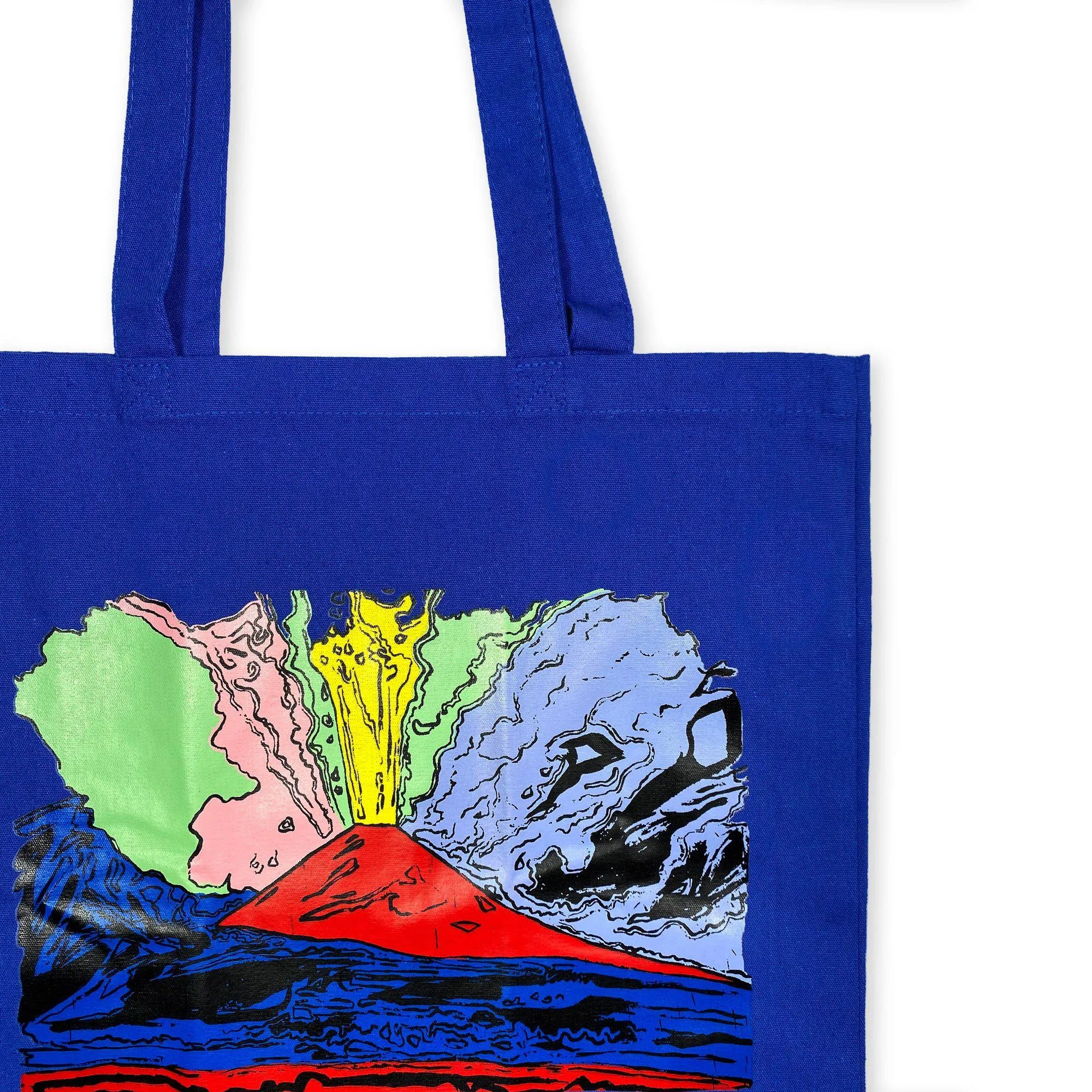 Shopping Bag Vesuvius by Andy Warhol