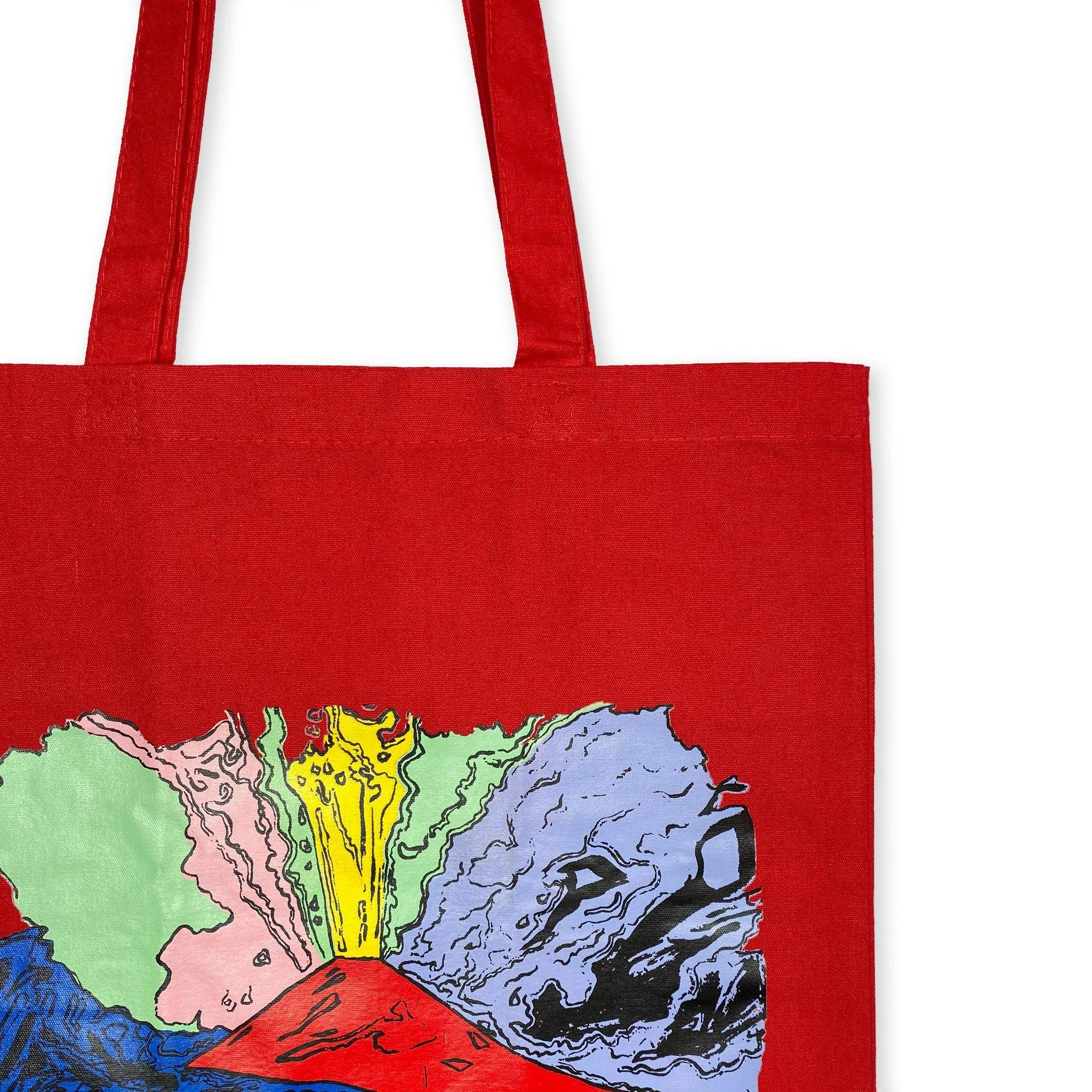 Shopping Bag Vesuvius by Andy Warhol