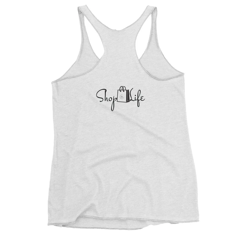Shopping is My Cardio Racerback Tank