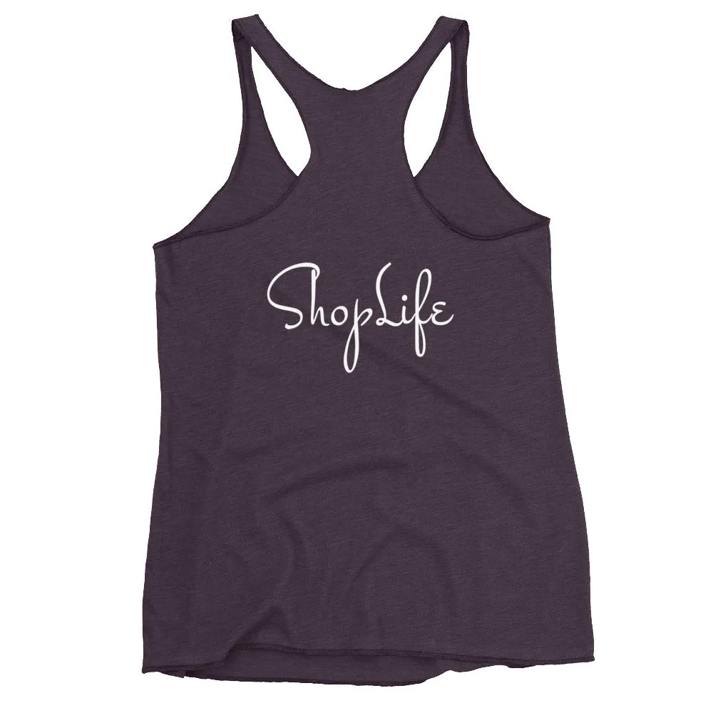Shopping is My Cardio Racerback Tank