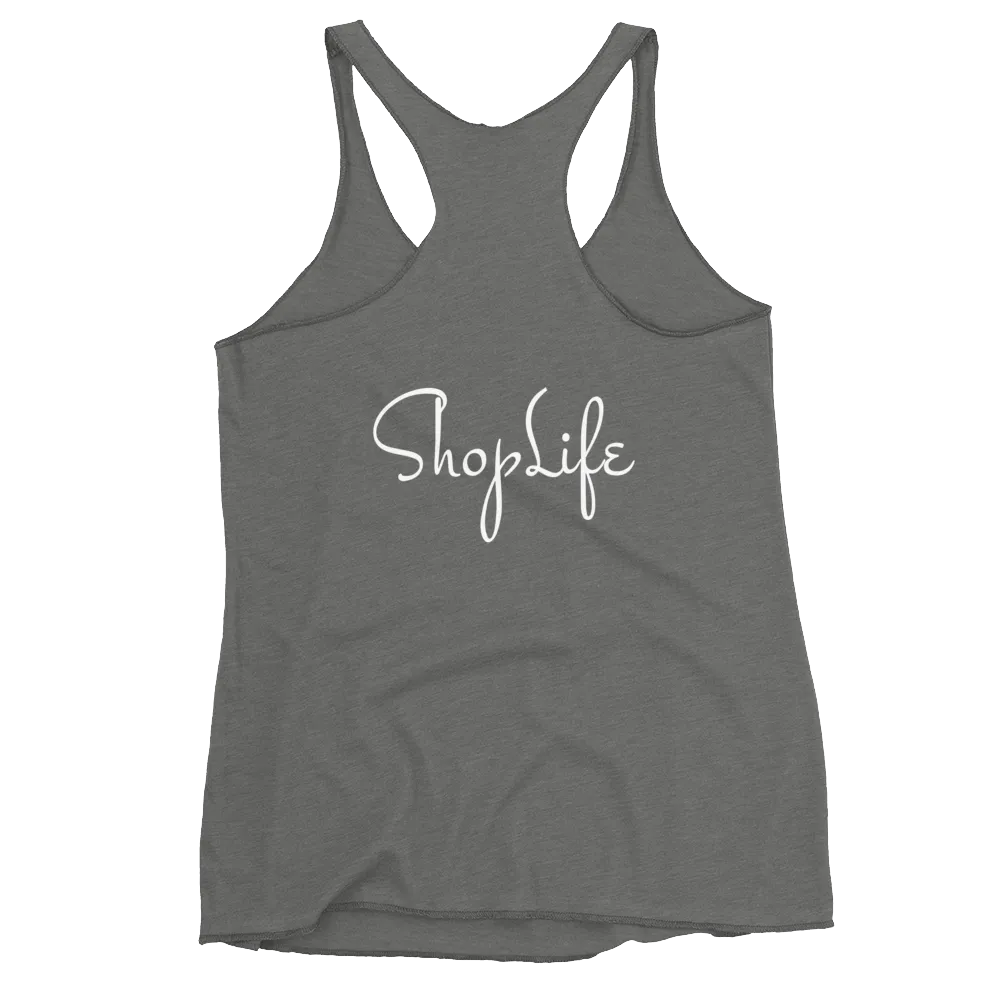 Shopping is My Cardio Racerback Tank