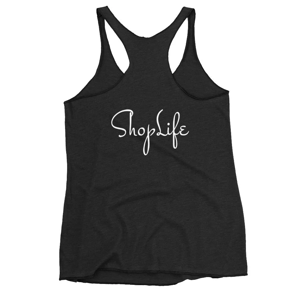 Shopping is My Cardio Racerback Tank