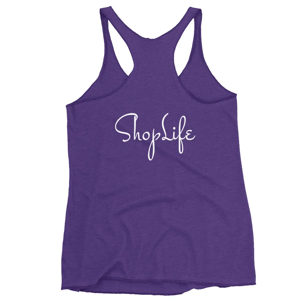 Shopping is My Cardio Racerback Tank