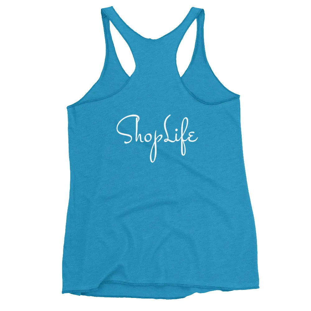 Shopping is My Cardio Racerback Tank