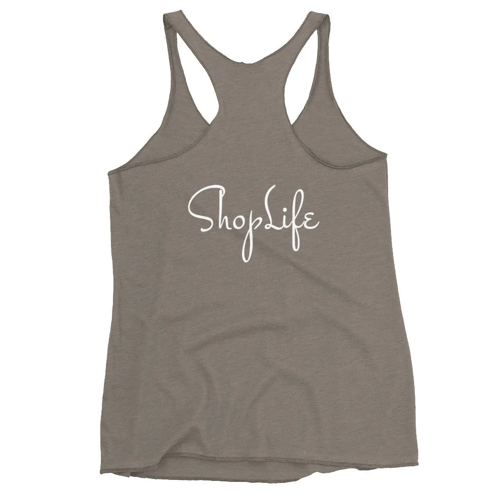 Shopping is My Cardio Racerback Tank