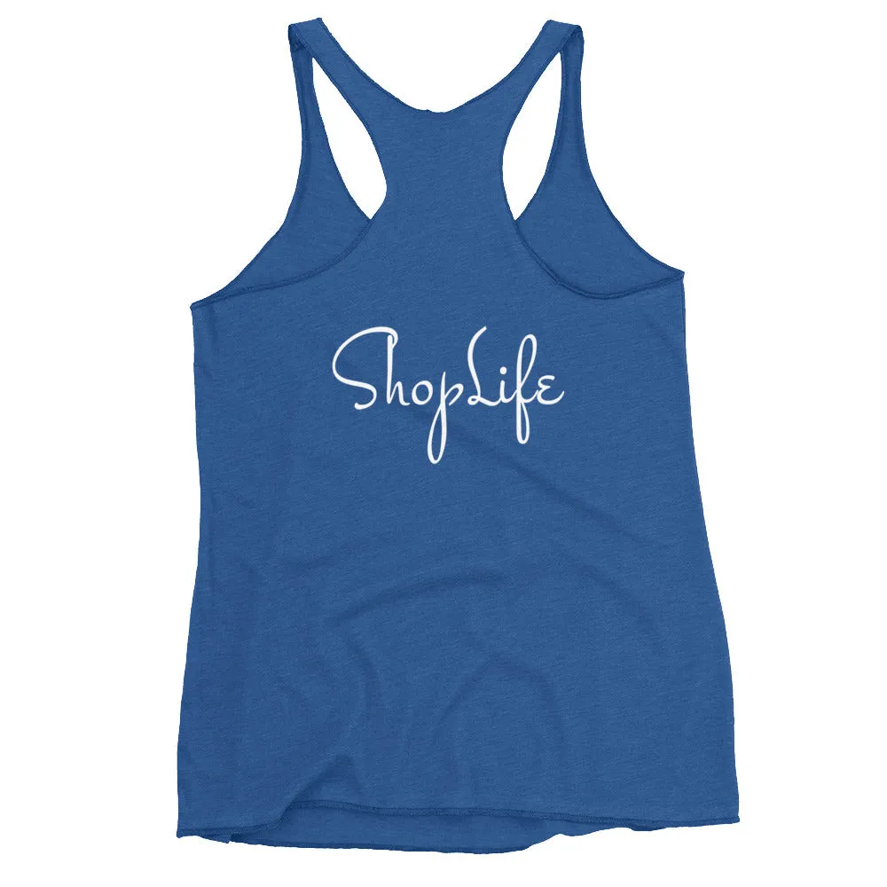 Shopping is My Cardio Racerback Tank