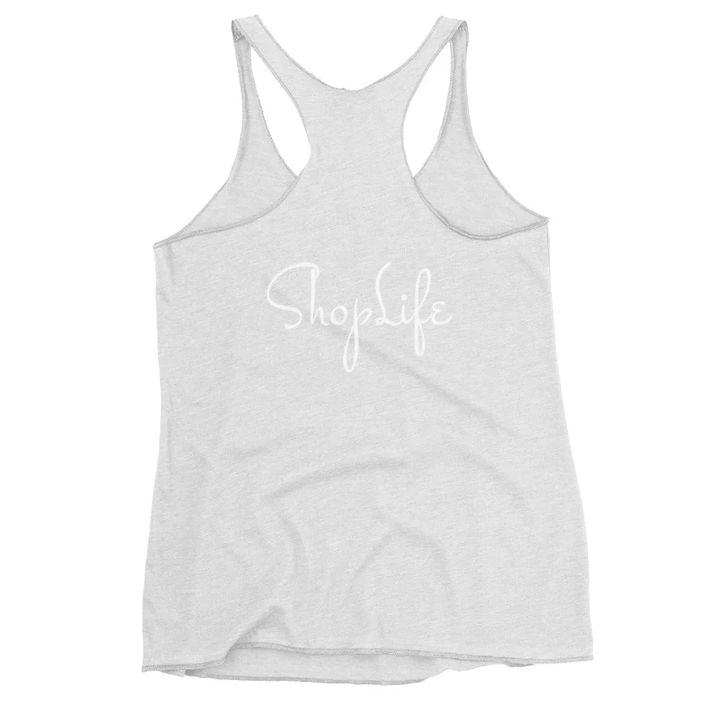 Shopping is My Cardio Racerback Tank