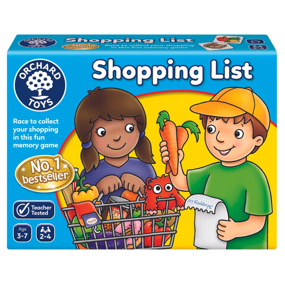 SHOPPING LIST GAME