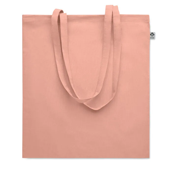 Shopping vrećica od organskog pamuka sa dugim ručkama 180 gr/m²