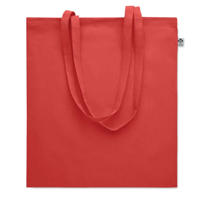 Shopping vrećica od organskog pamuka sa dugim ručkama 180 gr/m²