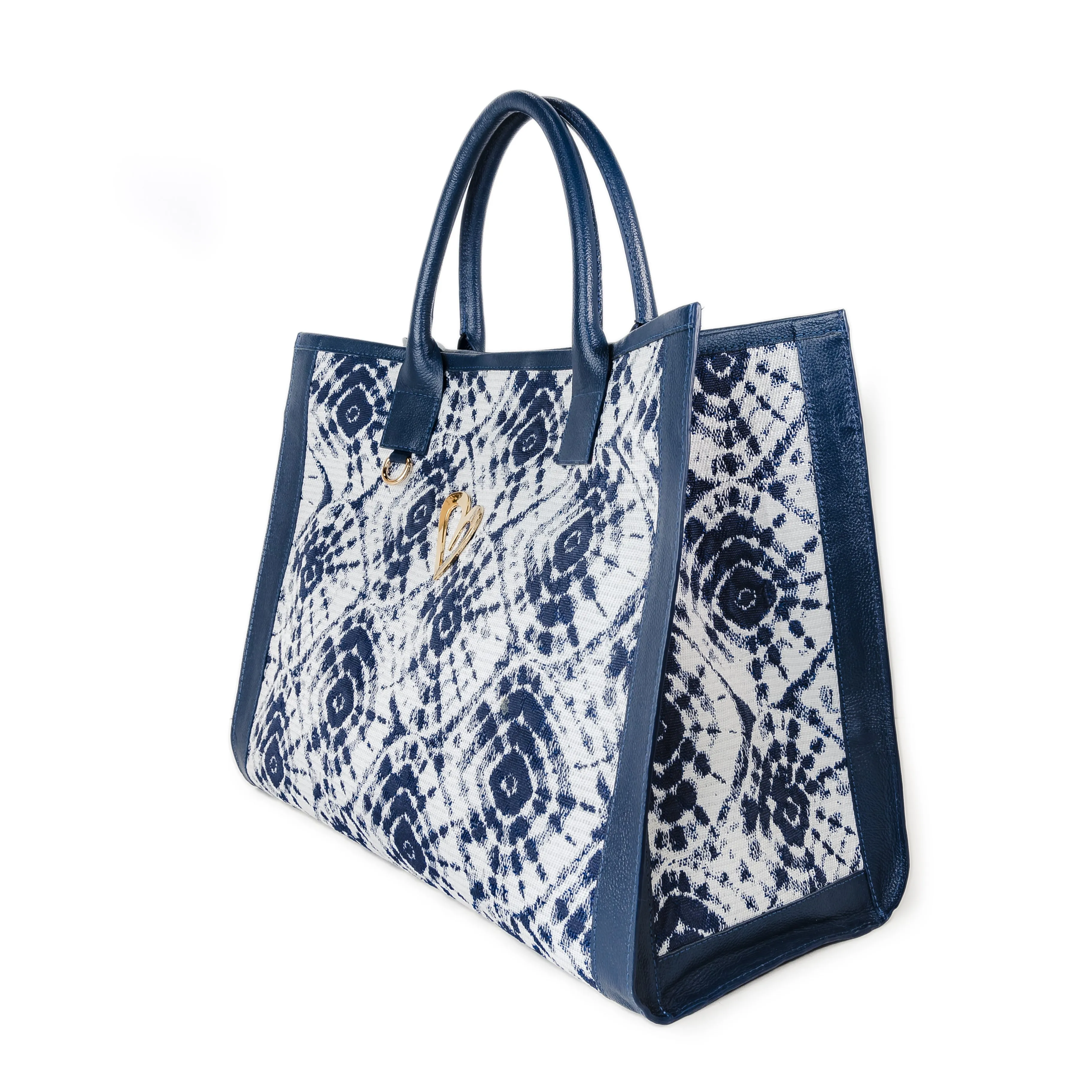 Sienna Tote Bag - Blue Sun [ Big ]
