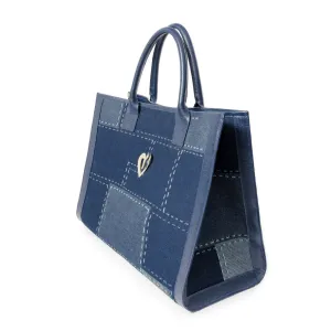 Sienna Tote Bag - Denim [ Big ] PRE - ORDER