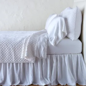 Silk Velvet Quilted Coverlet
