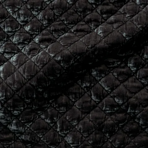 Silk Velvet Quilted Coverlet