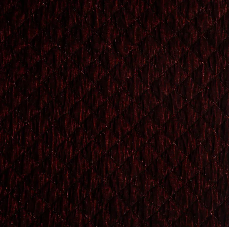 Silk Velvet Quilted Coverlet