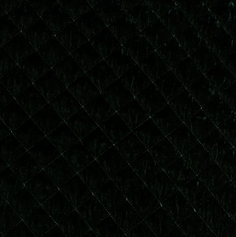 Silk Velvet Quilted Coverlet