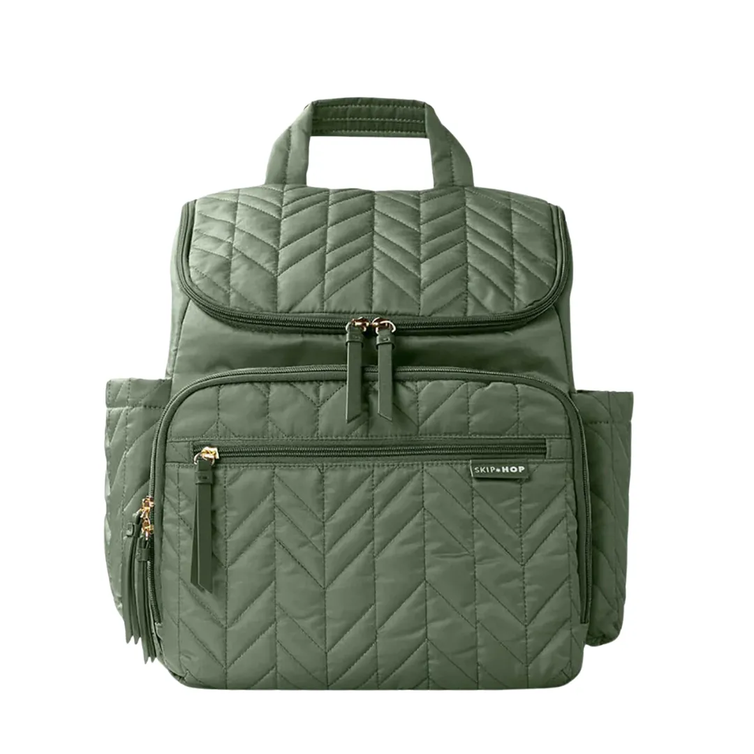 Skip Hop Forma Nappy Backpack - Dark Sage