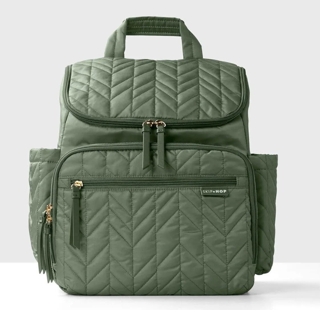 Skip Hop Forma Nappy Backpack - Dark Sage
