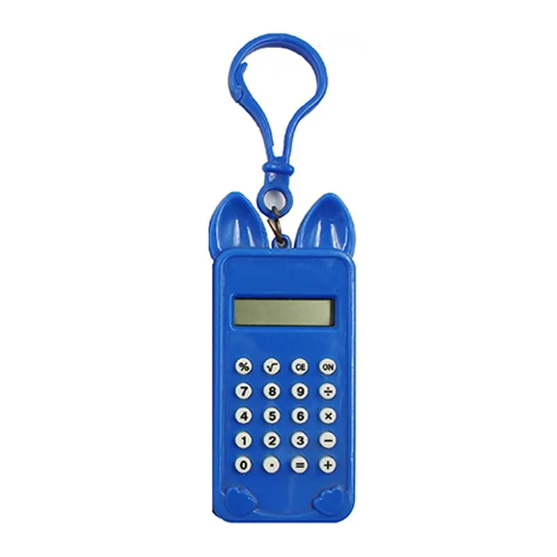 Small Calculator With Cat Ears And Paws Design