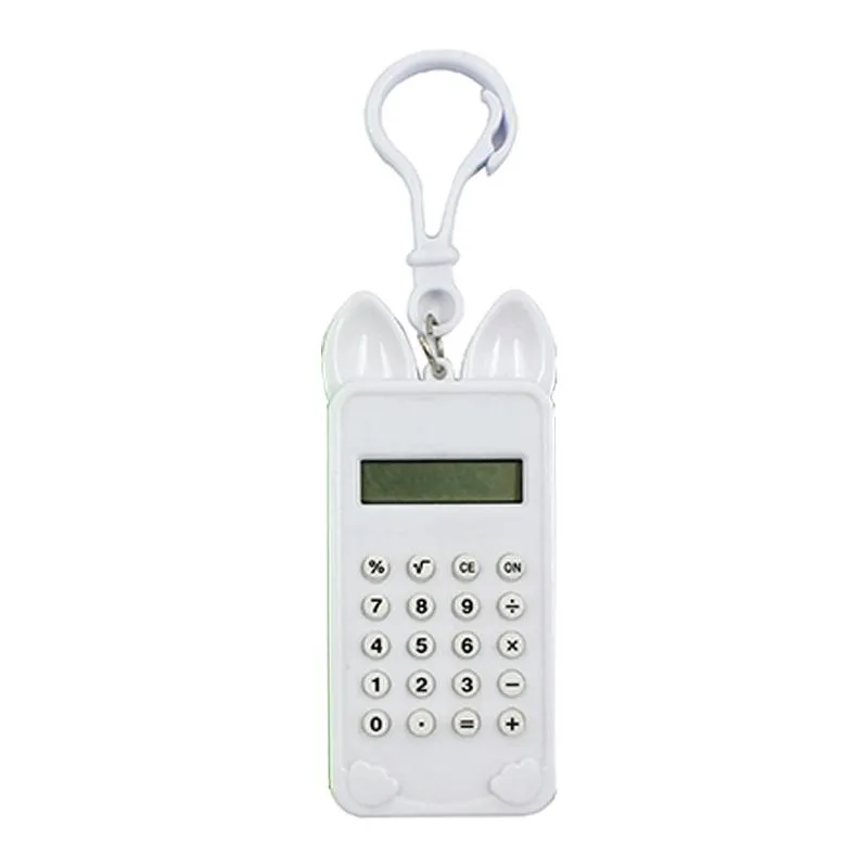 Small Calculator With Cat Ears And Paws Design