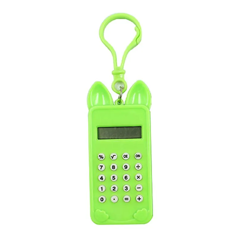 Small Calculator With Cat Ears And Paws Design