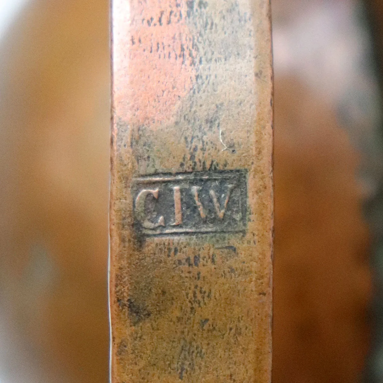 Small Swedish Copper Gooseneck Teapot or Water Kettle