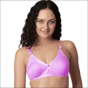 Sona Cotton Non Padded Bra - M-1003 - Purple