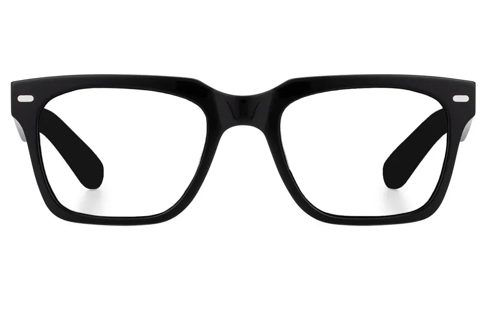 Spitfire Cut Forty Sunglasses - Black/Clear Blue Blight Blocking