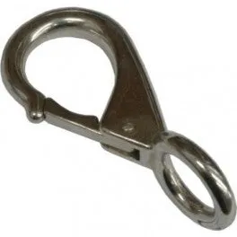 Stainless Steel Carabina - Rigid Eye Snap