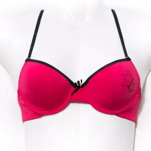 Star Bra Red