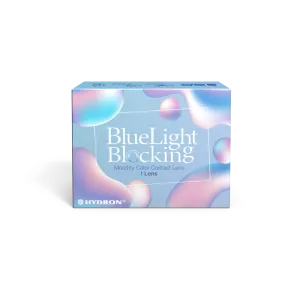 Star Shine Blue Light Blocking # Bright Black (MONTHLY/1 LENS ONLY)