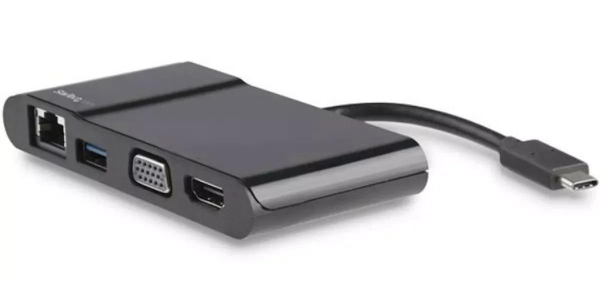 Star Tech Adaptador Multipuertos Para Laptops Hdmi O Vga 4 K
