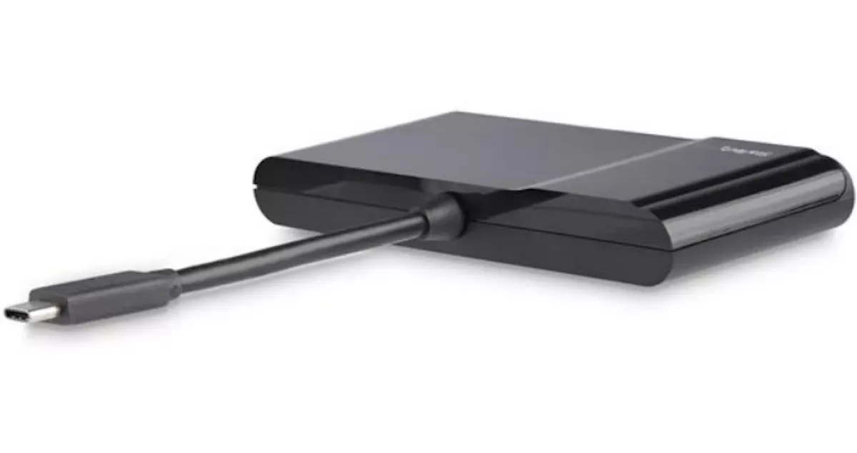 Star Tech Adaptador Multipuertos Para Laptops Hdmi O Vga 4 K