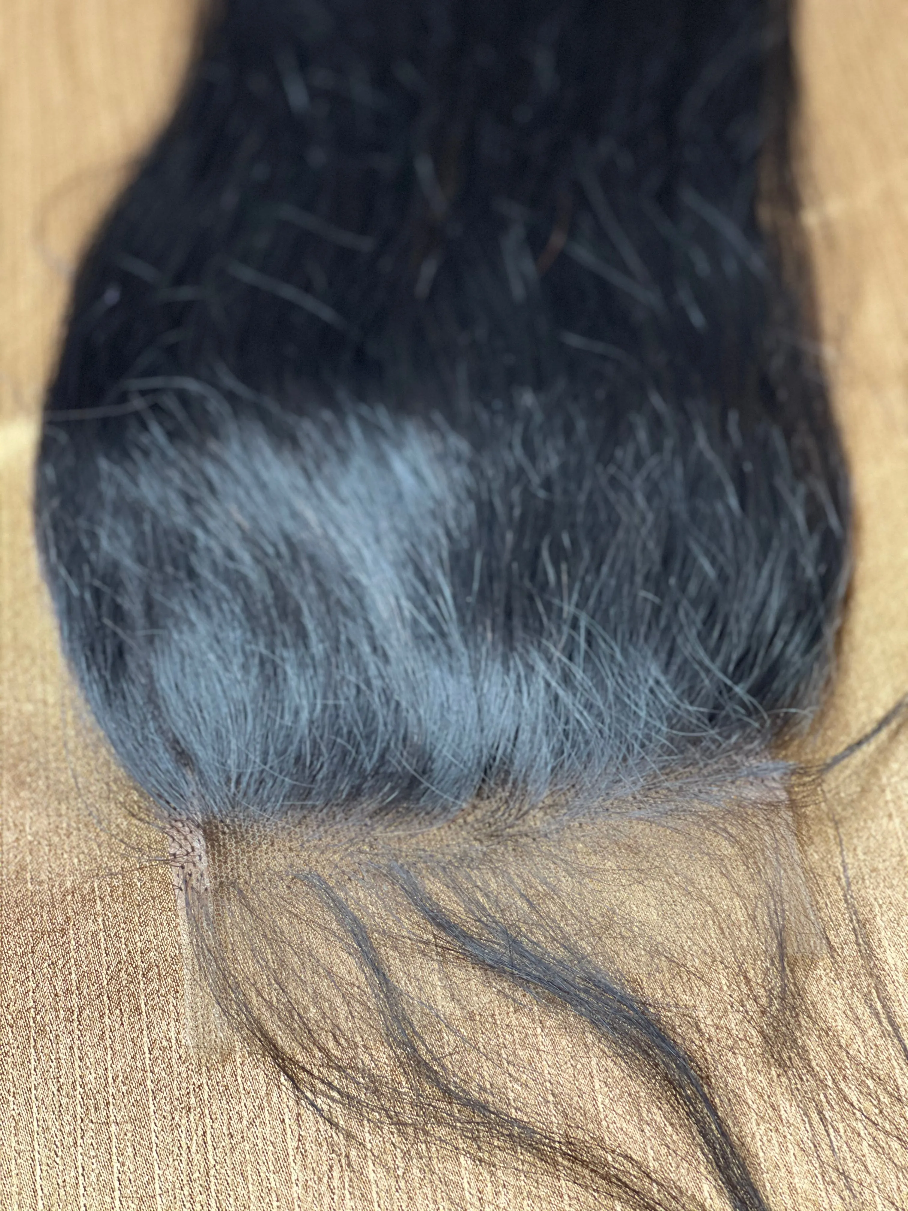 STRAIGHT RAW CLOSURE