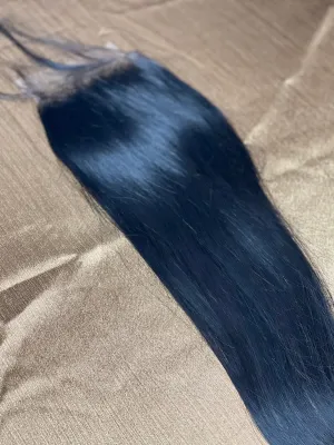 STRAIGHT RAW CLOSURE