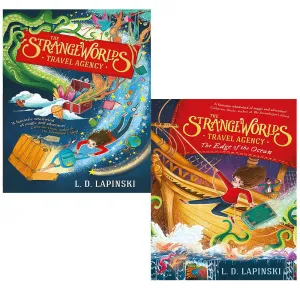 Strangeworlds Travel Agency Series L.D. Lapinski 2 books collection set