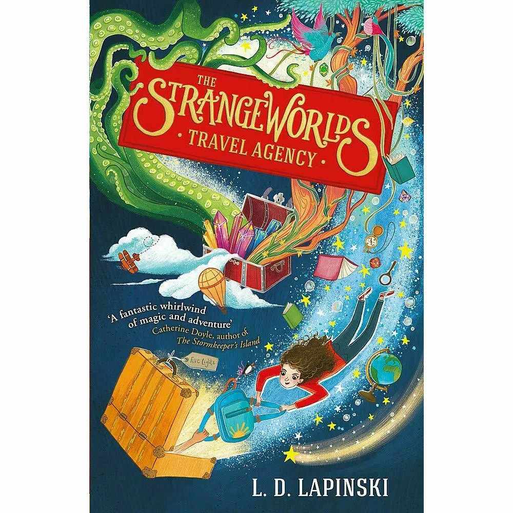 Strangeworlds Travel Agency Series L.D. Lapinski 2 books collection set